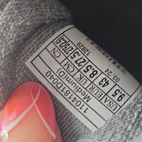 Brooks Ghost 16 Shoes Mens Size 9.5 Gray Sneakers Running Athletic Neutral Grey - Picture 2 of 13